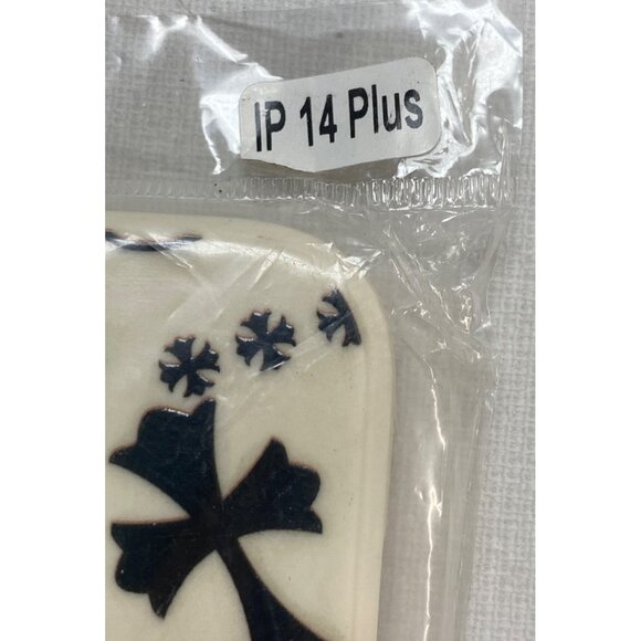 Chrome Hearts Style Phone Case For iPhone 14 Plus White/Green/Black - Picture 4 of 9